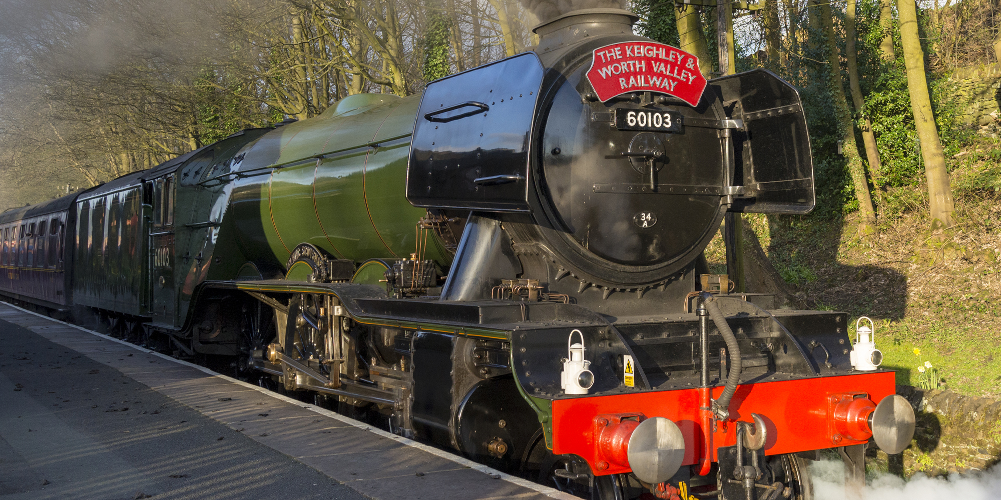 book a trip on the flying scotsman